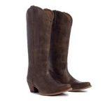 High Plains Stitched Leather Boots