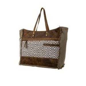 Sand Weaver Weekender Bag