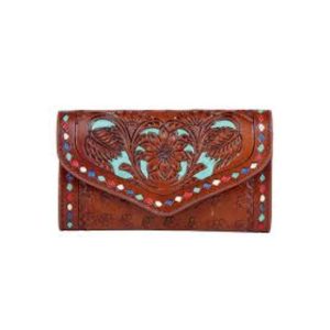 Vintage blue Wallet