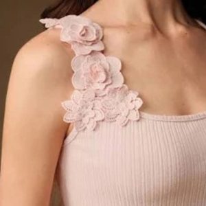 Anewsta Women's Spring/Summer New Pink T-Shirt