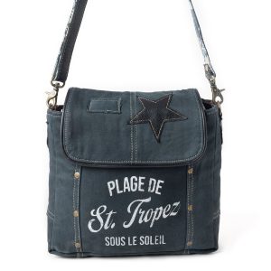 St. Tropez Explorer Shoulder Bag in Indigo