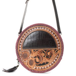 COFFEE EYE ROUND BAG