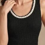 Anewsta Women's Casual Sexy Colorblock Round Neck Tank Top